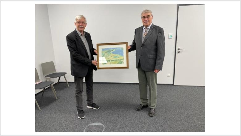 Verabschiedung Ulrich Brüggemeier durch Holger Schwien